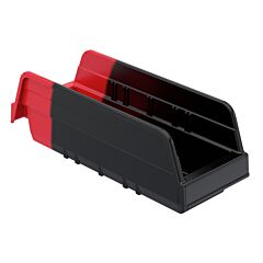 Akro-Mils 36442Blkred Bin, Indicator Bin 11-5/8 X 4-1/4 X 4/Red