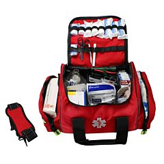 First Aid Only 91392 Responder Bag- Basic First Aid, Bleeding Control & Airway Management, Osha Compliant
