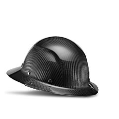 Lift Safety Hdc-15Kg Dax Carbon Fiber Full Brim Type I Hard Hat, Black