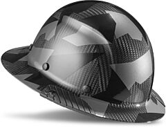 Lift Safety Hdc-20Ck Dax Carbon Fiber Full Brim Type I Hard Hat, Black Camo