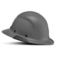 Lift Safety Hdc-21Gy Dax Carbon Fiber Full Brim Type I Hard Hat, Grey