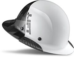 Lift Safety Hdf50C-20Ck Dax Carbon Fiber Full Brim Type I Hard Hat 50-50, White/Black Camo