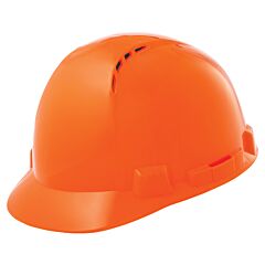 Lift Safety Hbsc-7O Briggs Short Brim Hard Hat Vented, Orange