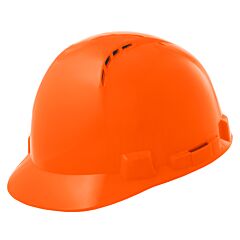 Lift Safety Hbsc-20Ho Briggs Short Brim Hard Hat Vented, Hi-Viz Orange