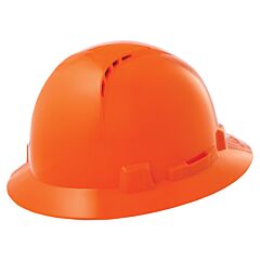 Lift Safety Hbfc-7O Briggs Full Brim Hard Hat, Vented, Orange