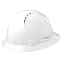 Lift Safety Hbfc-7W Briggs Full Brim Hard Hat, Vented, White