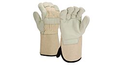 Pyramex Gl1004Wxl Premium Grain Leather Palm Gauntlet Cuff, Size X-Large