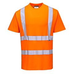 Portwest S170 Cotton Comfort Short Sleeve T-Shirt, Orange