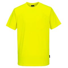 Portwest S577 Non Ansi Cotton Blend T-Shirt, Yellow