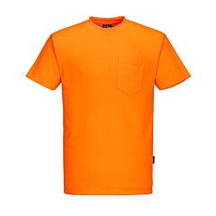 Portwest S577 Non Ansi Cotton Blend T-Shirt, Orange