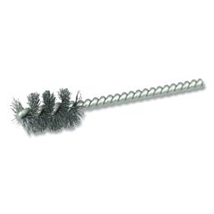 Weiler 21075V Round Power Tube Brush, 5/8 In Dia, Steel, Vending