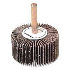Weiler 30716 Wolverine® Mounted Flap Wheel, 3/4 In Dia, 60 Grit, 30000 Rpm