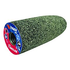 Weiler 68307 Type 16 Round Tip Grinding Cone, 1-1/2 In Dia, 24 Grit, 5/8 In To 11 Arbor, Aluminum Oxide