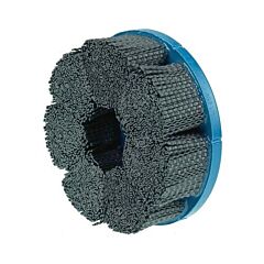 Weiler 85996 Nylox Disc Brush, Abrasive Nylon, 6 In Dia, 80 Grit