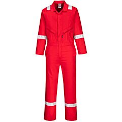Portwest C814 Iona Cotton Coveralls, Red