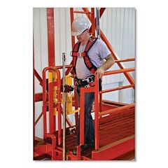 Honeywell Miller 527-101-001R Saf-T-Pivot Permanent Dismount For Saf-T-Climb Ladder System, 8 Ft, Galvanized