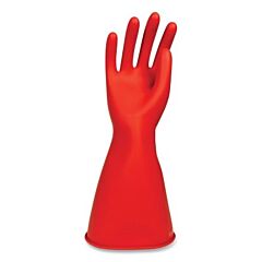 Salisbury E0014R/12 Class 00, 14" Length, Linemen'S 500V Electrical Gloves, Size 12, Red