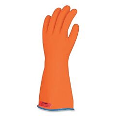 Salisbury E014Blo/8 Class 0, 14" Length, Linemen'S 1000V Electrical Gloves, Size 08, Blue In Orange