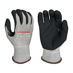 Armor Guys 00-300V-L Cut Resistant Gloves, Gray Kyorene Liner With Foam Nitrile Palm And Reinforced Thumb Crotch, Ansi A3, Vend Packed, Size Large