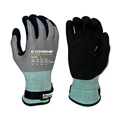 Armor Guys 00-849-M Cut Resistant Gloves, Gray Kyorene Pro Liner With Foam Nitrile Palm And Back Protection, Winter Liner, Velcro Closure, Ansi A4, Size Medium