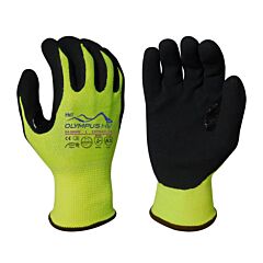 Armor Guys 04-300Hv-V-S Cut Resistant Gloves, Extraflex Cut Resistant Liner With Foam Nitrile Palm And Nitrile Reinforced Thumb Crotch, Ansi A3, Hang Tagged, Size Small