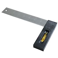 Empire 120 Try Square, 8 In, 1/8 In @ 1 In, W/Vial