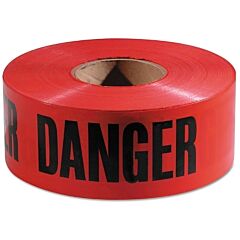 Empire 71-1004 Safety Barricade Tapes, 3 In X 1,000 Ft, Red, Danger
