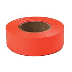 Empire 77-002 Flagging Tape, 1 In X 200 Ft, Orange Fluorescent