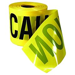 Empire 77-0201 Safety Barricade Tape, 3 In X 200 Ft, Caution, Yellow