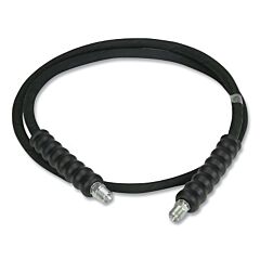 Enerpac H9206 900-Series High Pressure Hydraulic Hose, 6 Ft, Rubber, 1/4 In Dia