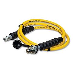Enerpac Hc7206 700-Series High Pressure Hydraulic Hose, 6 Ft, Thermo-Plastic, 1/4 In Dia