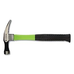 Greenlee 0156-11 Electrician'S Hammer, 18 Oz, Flat Head, Fiberglass Handle