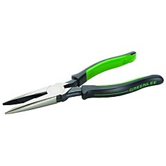 Greenlee 0351-08M Long Nose Pliers, Chrome Vanadium Steel, 8 In