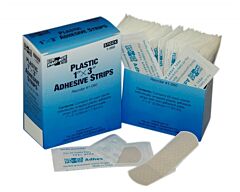 First Aid Only 1-060 1" X 3" Plastic Bandages, 60/Box