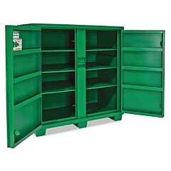 Greenlee 5760Td 2-Door Utility Cabinet, 60 W X 30 D X 56 H, 3 Shelves