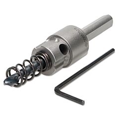 Greenlee 645-011 Quick Change Arbor, 5/8 In To 2-1/4 In Arbor, 3/8 In Shank Dia