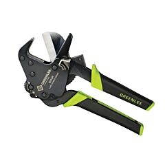Greenlee 864Qr Quick-Release Ratcheting Pvc Cutter, 9 In Length, 1/8 In To 1-5/8 In Capacity