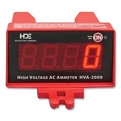 Greenlee Hva-2000 High-Voltage Digital Ammeter, (1) 9 V Alkaline Battery, 500Kv Line-To-Ground, Includes Soft Carrying Case