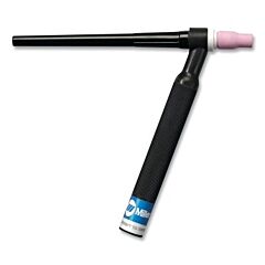 Weldcraft Wp-20-25-R Wp-20 Water Cooled Tig Torch Kit, Angled Head, 3/4 In Dia Handle, 25 Ft Rubber Cable