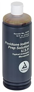 First Aid Only 12-900 Povidone Iodine Scrub Solution, 16 Oz. Bottle