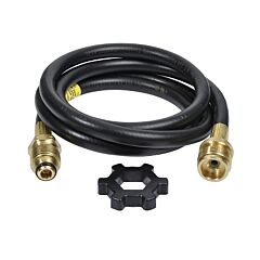 Heat Star F273701 Mr Heater Portable Buddy Propane Hose Assembly, 5 Ft