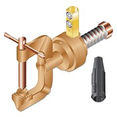 Lenco 2130 Combination Ground Clamp, 500 A, 3/0 Thru 4/0