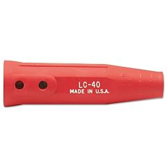 Lenco 5057 Cable Connectors, Le Lc Thru 40, Female, Red