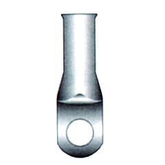 Lenco 7010 Cable Lug, 17/37 In Stud, 1 To 2 Awg Cap, Copper Tubing, L 12 Model