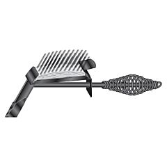 Lenco 9070 Drop-Forged Chipping Hammer, 11-1/4 In Oal, 18 Oz Head, Chisel And Brush, Steel Handle