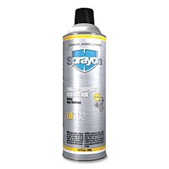 Sprayon S00102000 Lu™102 Multi-Purpose Red Grease, 13.75 Oz, Aerosol Can, Nlgi Grade 2