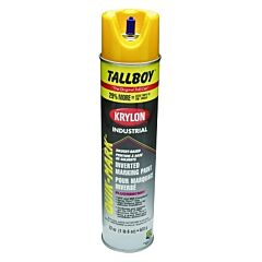 Krylon Tt3701007 Tallboy Inverted Marking Paints, 22 Oz Aerosol Can, Fluorescent Red/Orange