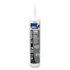 White Lightning W11005010 3006 Ultra All Purpose Elastomeric Sealant, 10 Oz, Cartridge, Black