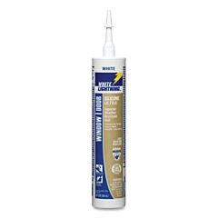 White Lightning W31100010 Window & Door Silicone Ultra Sealant, 10 Oz, Cartridge, White