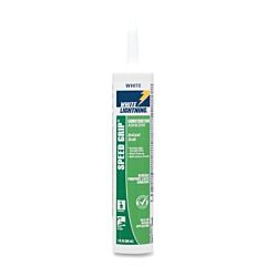 White Lightning W70100010 Speed Grip Construction Adhesive, 9 Oz, Cartridge, White